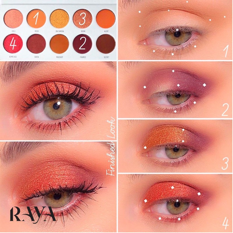 پالت سایه چشم ژاکلین هیل و مورفی Morphe x Jaclyn Hill Ring The Alarm Eyeshadow Palette